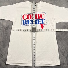 Vintage 1992 Screen Stars T-Shirt Mens Large White Comic Relief V Robin Williams