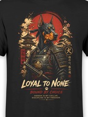 Ronin Doberman Dog T-Shirt | Unisex