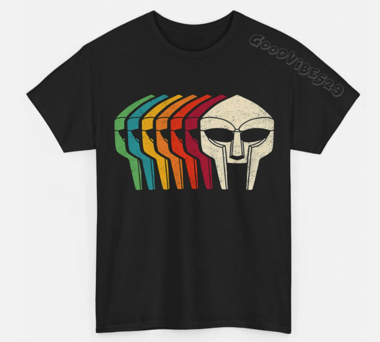 MF Doom Tribute 90s Hip Hop Rap Vintage Style S-5XL T-Shirt Men Women Unisex
