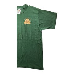 Vintage Beehive Clothing Our Pioneer Heritage Fall Fun Fest Green T-Shirt Size M