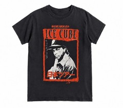 Ice Cube Unisex Adult Japanese Edition Long-Sleeve Shirt Logo Black Size M