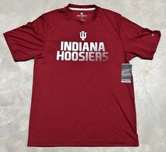 NWT Indiana Hoosiers Colosseum Short Sleeve Crew Neck T Shirt Mens Large Red