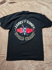 vintage 1991 James Toney “World Champ” tee red, white, &blue graphic Size L