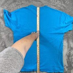 Vintage 90s The Venetian Las Vegas T Shirt Mens L Blue Made in USA Single Stitch
