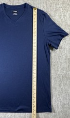 Alfani Mens Navy Blue Tee Shirt with Stretch Size M NWOT