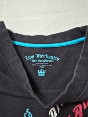 Live Mechanics Bird Print Front and Back Size 3XL