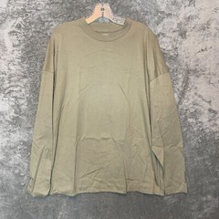 Topman Men Classic Clean Minimal Neutral Crew Neck Long Sleeve T Shirt XS NWT