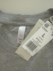 NWT Adidas Men’s Essentials Single Jersey 3-Stripes Tee, Size Large #IC9337