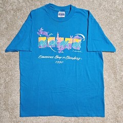 Vtg 80s Bay To Breakers T-shirts Mens M/S SF Marathon 85 86 88 90 Vaporwave SS