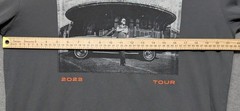 Bruce Springsteen E Street Band 2023 Tour XL Gray LS Tee Shirt 21″ W X 29.5″ L