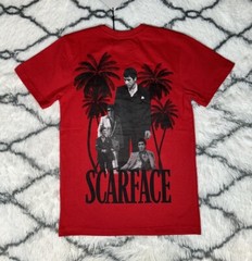 REASON Scarface Tony Montana Pocket Tee Shirt Red Men’s Size S *NEW* RARE
