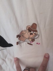 Vintage PINK PANTHER Shirt 1994 TOON TIME Size L 19×30 Embroidered RARE