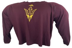 Adidas Men’s Long Sleeve Tee – Maroon