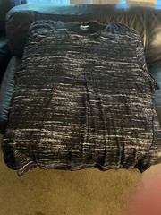 Brooklyn Cloth brand t shirt mens 4xl black white stripes mint designer