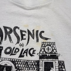 Vintage 80s Arsenic And Old Lace Movie Film Comedy Play Graphic T-Shirt – Small