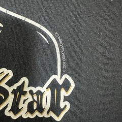 Vintage 2007 ODM Party Like A Rock Star Graphic T-Shirt Short Sleeve Black Men L