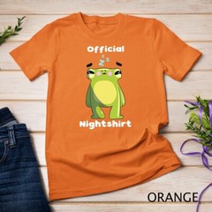 Cute Frog Sleepshirt Nightwear Nightshirt Sleep Pajama Unisex T-shirt