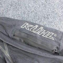Kuhl Shirt Mens Medium Gray Long Sleeve Organic Cotton Zip Pocket Crew Neck