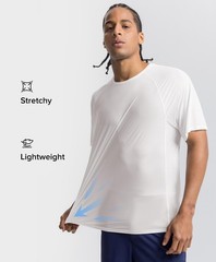 Men’s Running Shirts Quick Dry Lightweight Breathable Cooling Short Sleeve T-…