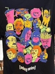 Adult Swim Carl’s Jr. Hardees Employee Only Promo Men’s Black T-Shirt Sz M Rare
