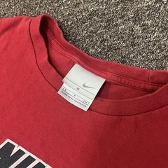Nike SB Men’s Vintage T Shirt Y2K Silver Tag Sz Small Red Logo Tee Skater Grunge