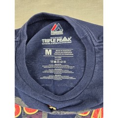 Majestic Boston Red Sox Navy Blue World Series Ticket Graphic T-Shirt Mens M