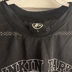 Linkin Park 2025 Tour Football Jersey Mesh Large Front Print Not Perfect