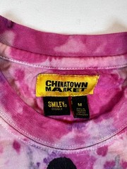 Chinatown Market x Smiley Mens Medium Big Smiley Graphic T-Shirt Tie Dye Spotted