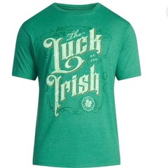 Way to Celebrate Mens St Patricks Day Luck of the Irish Green Graphic Tee XL NEW