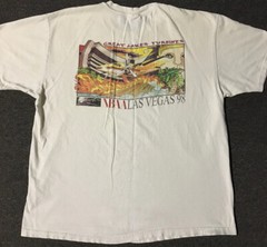 Vtg 90s Great Lakes Turbines Faded Distress Plane Shirt XL Flame Fire Grunge Y2K