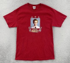 Vtg Mighty Fine Brand Mens L Red Shirt 2005 Napoleon Dynamite Flipping Sweet Y2K