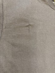 Carhartt Short Sleeve Pocket T-Shirt Mens 2XL Brown NWT Irregular Read