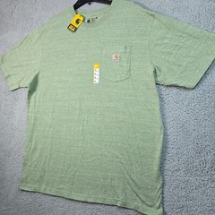 CARHARTT Shirt Men Extra Large XL GREEN Loose Fit Work Heavyweight Pocket NWT