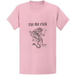 Gildan 5000 Eat The Rich Political T-Shirt – Progressive Social Justice Gift Tee