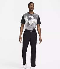 Nike Golf Tiger Woods Poster T-Shirt Black DQ8129-010 Men’s Size L
