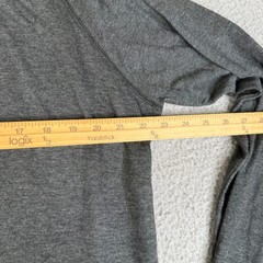 Faherty Cloud Cotton Henley Shirt Men XL Charcoal Gray Pullover Pima Cotton Soft
