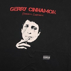 Gerry Cinnamon T Shirt Large Men’s Black Cotton Outdoor Band Graphic Music Tour