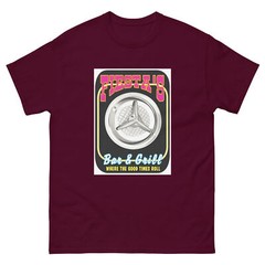 FIESTA’S BAR & GRILL HUBCAP T SHIRT by RACE CITY RETRO HOT ROD CUSTOM CARS