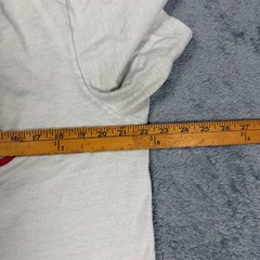 Rhude Win Smokers Die Younger Graphic T-Shirt Mens Small Cream Red Off-White