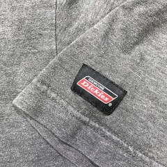 Dickies Gray Short Sleeve Mens XL Pullover Performance Work Shirt Pocket Cot Pol