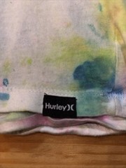 Hurley Tye-dye Unisex Size Medium T-Shirt. 100% Cotton. Fits True To Size