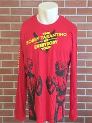 Lot of (2) Logic Kyle Bobby Tarantino T-Shirts Red & White Mens 2XL Crewneck