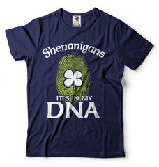 Irish heritage Shenaningans DNA Saint Patrick’s day Ireland holiday Tee Shirt