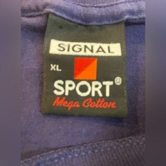 SIGNAL SPORT Vintage Navy Blue Men’s Shirt “Windy City Chicago” Graphic XL