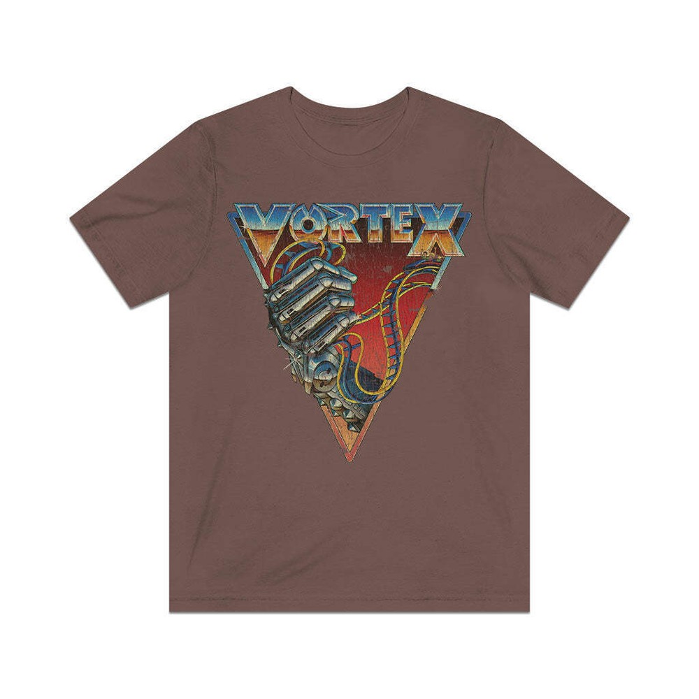 Vortex Roller Coaster 1987 Vintage Men’s T-Shirt
