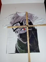 Naruto Kakashi Sharingan eye Amine T-shirt unisex