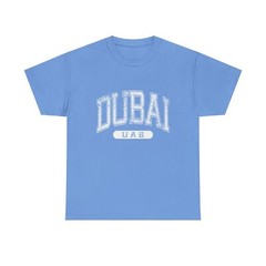 Dubai UAE Classic Varsity Style T-Shirt Tourist Blue Tee, T-Shirt