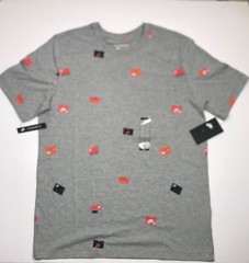 Nike Sportswear Footwear Pack 1 Tee – dark grey heather BQ0066-063 LARGE