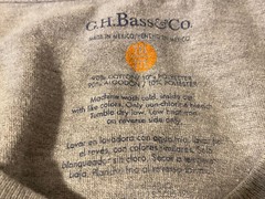 GH BASS Fish Sleeveless T Shirt or Tank Top Size 2XL ~ Cotton Blend ~ GUC~ Read