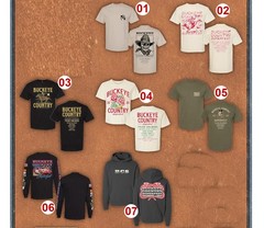 Buckeye Country Superfest 2026 Columbus Ohio reprint T-Shirt Hoodie Long Sleeve